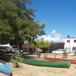 Piraguas con las que cometieron el robo._1