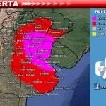 ALERTA TORMETAS SEVERAS 08 - 10 - 14