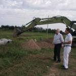 CONTINÚAN LOS TRABAJOS EN EL FUTURO PARQUE INDUSTRIAL