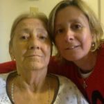 Gabriela Tourn y su madre