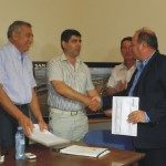 LA PROVINCIA ENTREGA LA ORDEN PARA COMENZAR LA LINEA ELECTRICA SAN JAVIER-LA BRAVA 1