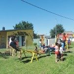 LA VECINAL DEL BARRIO SAN FRANCISCO JAVIER EXHIBIÓ LOS ELEMENTOS ADQUIRIDOS