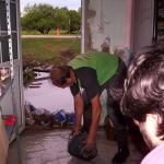 Inundación vivienda Cayasta