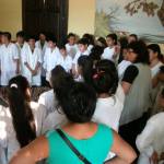 ALUMNOS DE DIFERENTES ESCUELAS VISITAN LA MUESTRA LOS COLORES DE LA MEMORIA