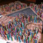 COMENZÓ A EXHIBIRSE LA OBRA EL COLOR DE LA MEMORIA EN LA CASA DE LA CULTURA