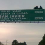 SE RESTAURO PÓRTICO DE ACCESO A NUESTRA CIUDAD