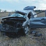 Vuelco, un lesionado 1