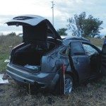 Vuelco, un lesionado 2