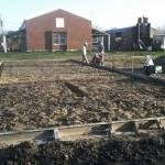 COMENZÓ LA CONSTRUCCIÓN DEL SUM DE BARRIO EL ONCE