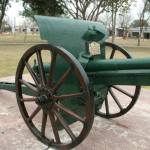 SE RESTAURÓ EL HISTÓRICO CAÑÓN DE PLAZA ADOLFO MECCA
