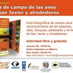PRESENTACION GUIA DE CAMPO DE LAS AVES DE SAN JAVIER Y ALREDEDORES