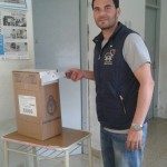 Ruscitti votando 9 - 8 - 15