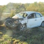 DOS LESIONADOS EN UN ACCIDENTE EN LA RUTA 39