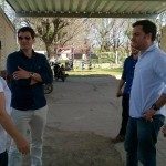 RUSCITTI Y BACCARELLA VISITARON ESCUELAS DEL DISTRITO SAN JAVIER  