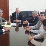 BONFATTI RECIBIÓ A PRODUCTORES ARROCEROS