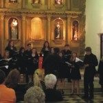 COROS DE UNIVERSIDAD CATÓLICA DE SANTA FE SE PRESENTARON EN SAN JAVIER