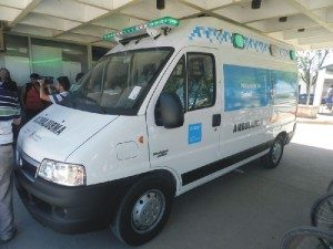 EL MINISTERIO DE SALUD DE LA NACIÓN ENTREGÓ UNA AMBULANCIA AL SAMCO DE SAN JAVIER