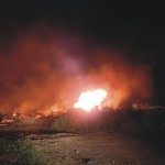 BOMBEROS VOLUNTARIOS DE SAN JAVIER CONTROLARON IMPORTANTE INCENDIO
