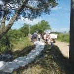 CRECIDA DEL RÍO, SE INUNDÓ EL LAUREL Y LA ZONA NORTE DE HELVECIA 4