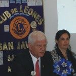 EL CLUB DE LEONES SAN JAVIER RECIBIÓ LA VISITA DEL GOBERNADOR DE DITRITO 1