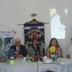 EL CLUB DE LEONES SAN JAVIER RECIBIÓ LA VISITA DEL GOBERNADOR DE DITRITO