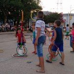 GRAN CONCURRENCIA DE FAMILIAS A LA JORNADA RECREATIVA EN PLAZA SAN MARTÍN