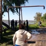 SUSPENDEN SERVICIO DE RIEGO POR LA BÚSQUEDA DEL JOVEN DESAPARECIDO EN EL RÍO SAN JAVIER