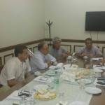 BAUCERO PARTICIPO DE LA REUNIÓN EN LA PRESIDENCIA DEL BLOQUE DE SENADORES JUSTICIALISTA