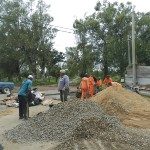 MEJORAN ACCESO DE INGRESO AL CAMPING MUNICIPIO