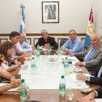 SENADORES JUSTICIALISTAS SE REUNIERON CON EL MINISTRO GARIBAY