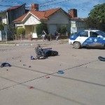 ACCIDENTE DE TRÁNSITO DEJA UN JOVEN LESIONADO