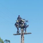 PERSONAL DE LA AGENCIA SAN JAVIER DE LA EPE RESTABLECIÓ EL SERVICIO ELECTRICO