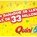 un ganador 33 millones - quini