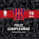 CENTRAL SAN JAVIER CUMPLE 78 AÑOS