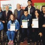 EN SANTA FE “APOSTAMOS AL DEPORTE”, RESALTÓ LIFSCHITZ EN LA ENTREGA DE BECAS A DEPORTISTAS QUE PARTICIPARÁN EN RÍO 2016