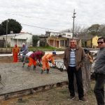 EL INTENDENTE RECORRIÓ OBRAS Y ANUNCIÓ VARIAS NOVEDADES