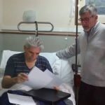 EL SENADOR SIGUE RECUPERÁNDOSE MUY FAVORABLEMENTE