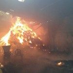 Incendio tractor en Helvecia 1