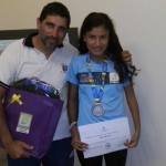 EL MUNICIPIO DISTNGUIÓ A LA ATLETA JÉSICA MARIETAN Y AL PROFESOR UBALDO LÓPEZ 1