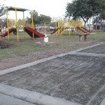 COMENZÓ LA CONSTRUCCIÓN DE LA VEREDA PERIMETRAL DE LA PLAZA ADOLFO MECCA