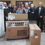 ENTREGARON ELEMENTOS AL HOGAR DE ANCIANOS DE SAN JAVIER