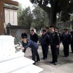 Policía - Ofrenda Floral Cementerio