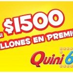 Casi 1500 millones quini
