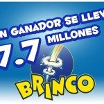 Un ganador brindo 7,7 millones