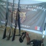 Los Pumas secuestraron armas en Romang