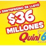 UN SANTAFESINO SE LLEVÓ MÁS DE 36 MILLONES EN EL QUINI 6