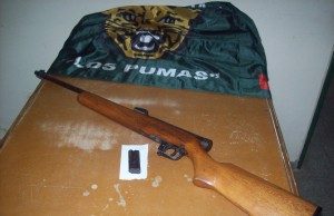 Arma de Fuego Secuestrada - Los Pumas
