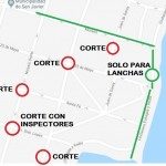 CORTES Y OPERATIVOS PARA EL 3 DE DICIEMBRE