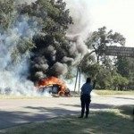 SE LE QUEMÓ EL AUTO A PASSARELLA EN HELVECIA 1