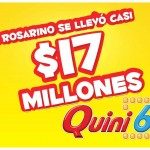 UN ROSARINO SE LLEVÓ CASI 17 MILLONES EN EL QUINI 6